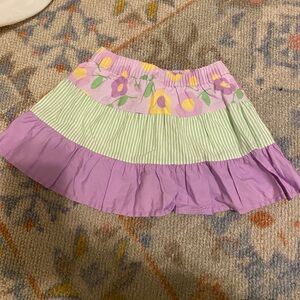 Gymboree Floral Skirt